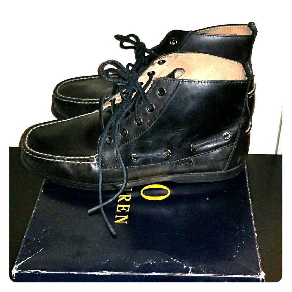 POLO Ralph Lauren black boots