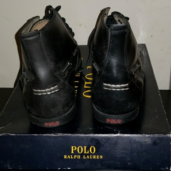 POLO Ralph Lauren black boots main image 6