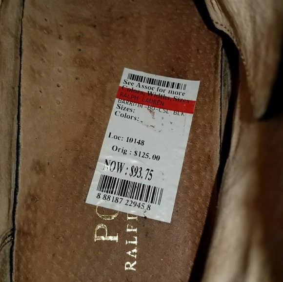 POLO Ralph Lauren black boots main image 5