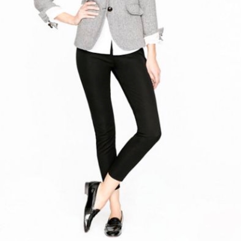 J Crew Minnie Pants in Black 000