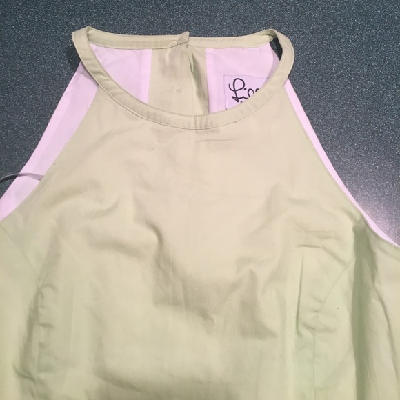 Lime green Lilly Pulitzer top shirt 4 - Picture 3 of 4
