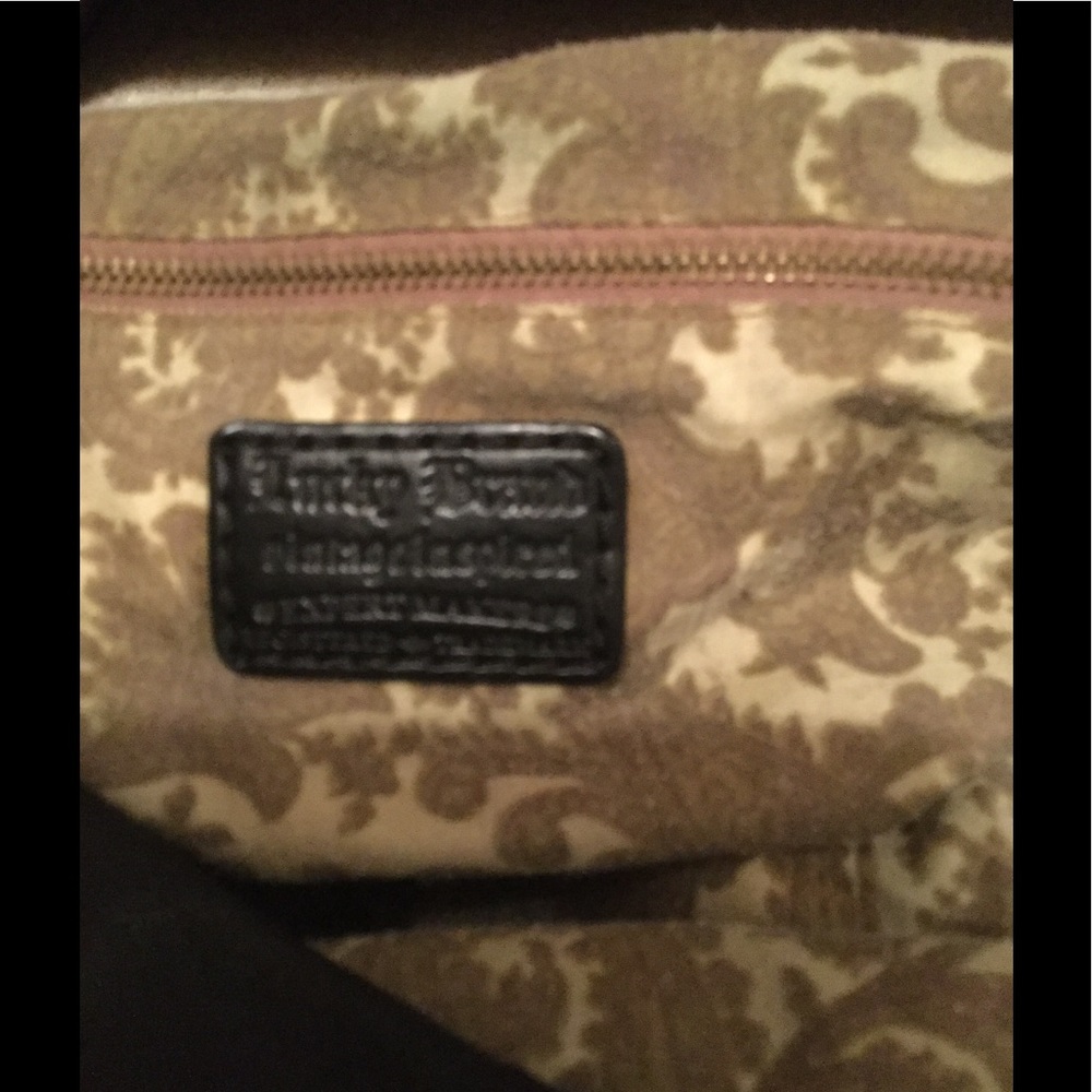 Lucky brand black leather bag