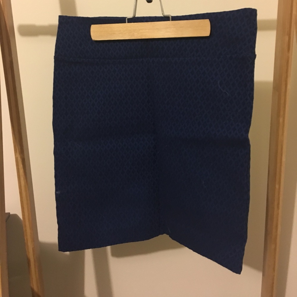 Blue pencil skirt NWOT Stitch Fix Medium Petite