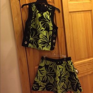 Michael Kors top and skirt two piece set