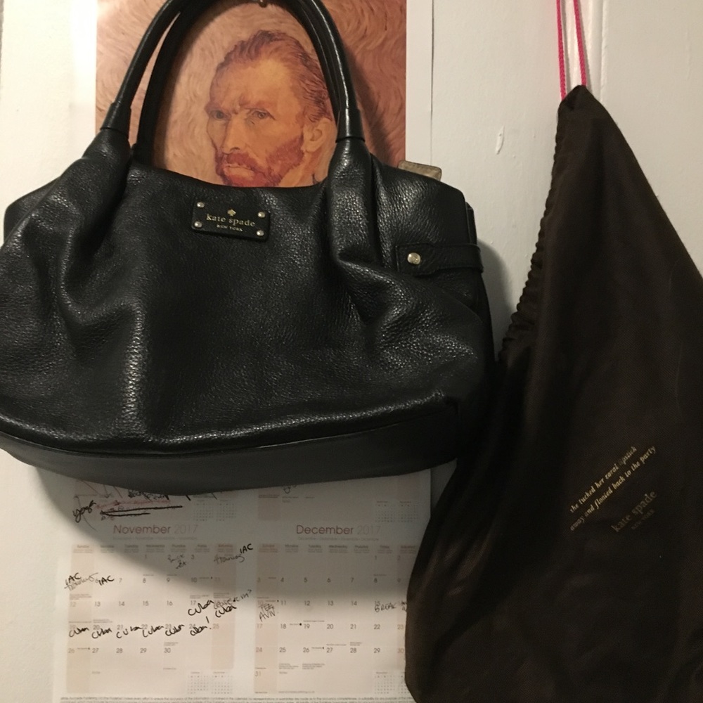 Authentic Kate Spade black bag!