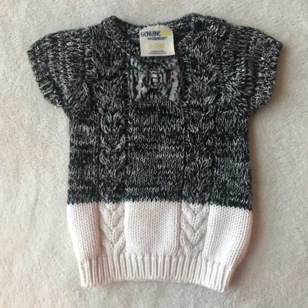 0-3 month sweater
