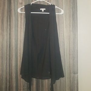 American Eagle Outfitters long gray vest