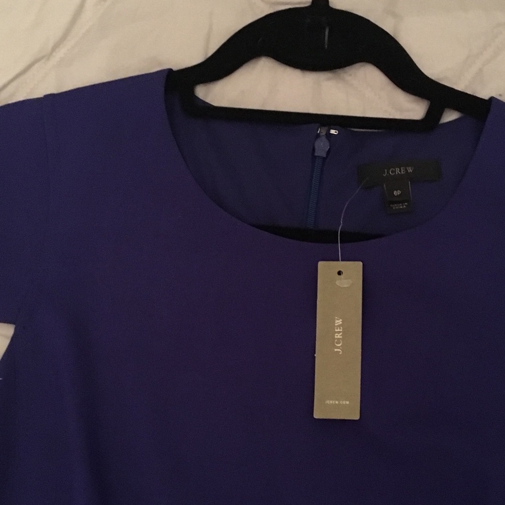 JCrew blue dress - NWT