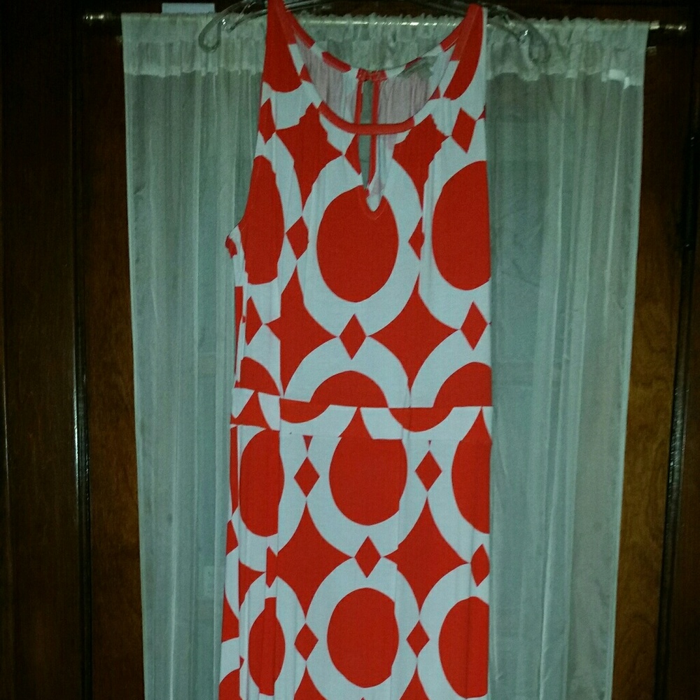 Banana Republic Orange and White Delight!