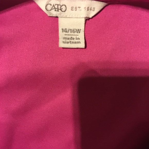 Pink Cato Dress Shirt - Picture 2 of 2