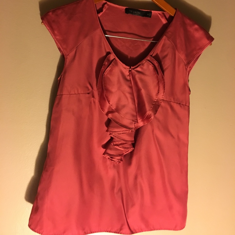 Limited coral blouse