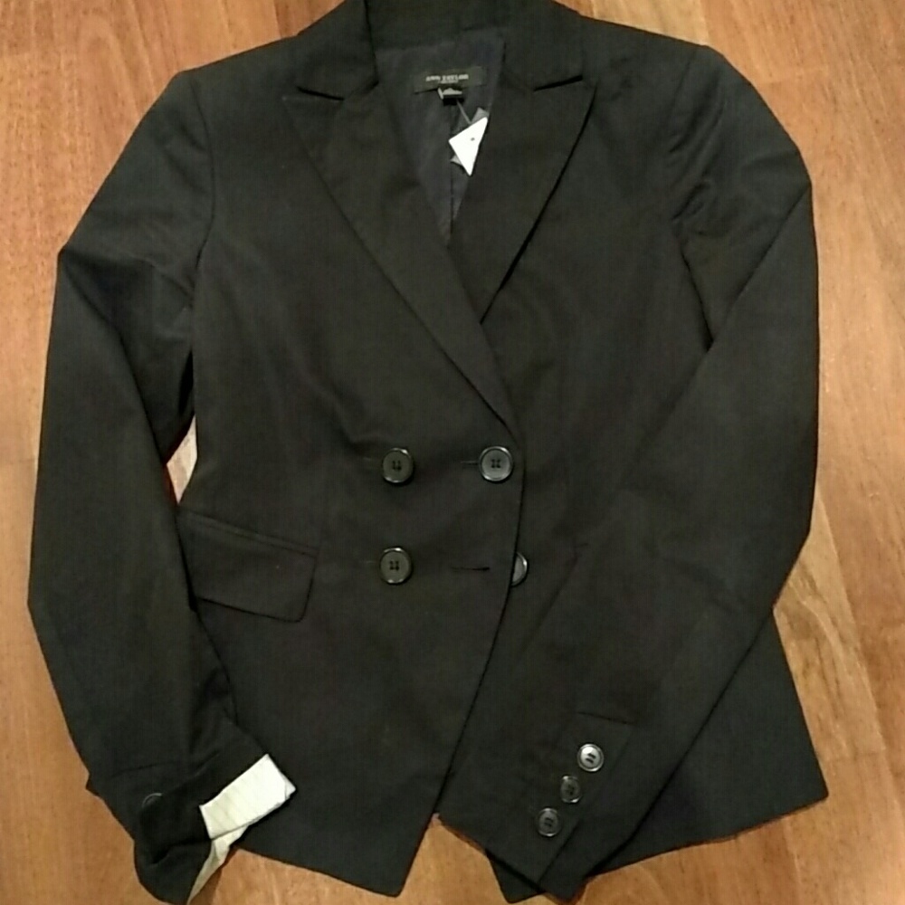 New With Tags Ann Taylor Navy Blazer Size 0