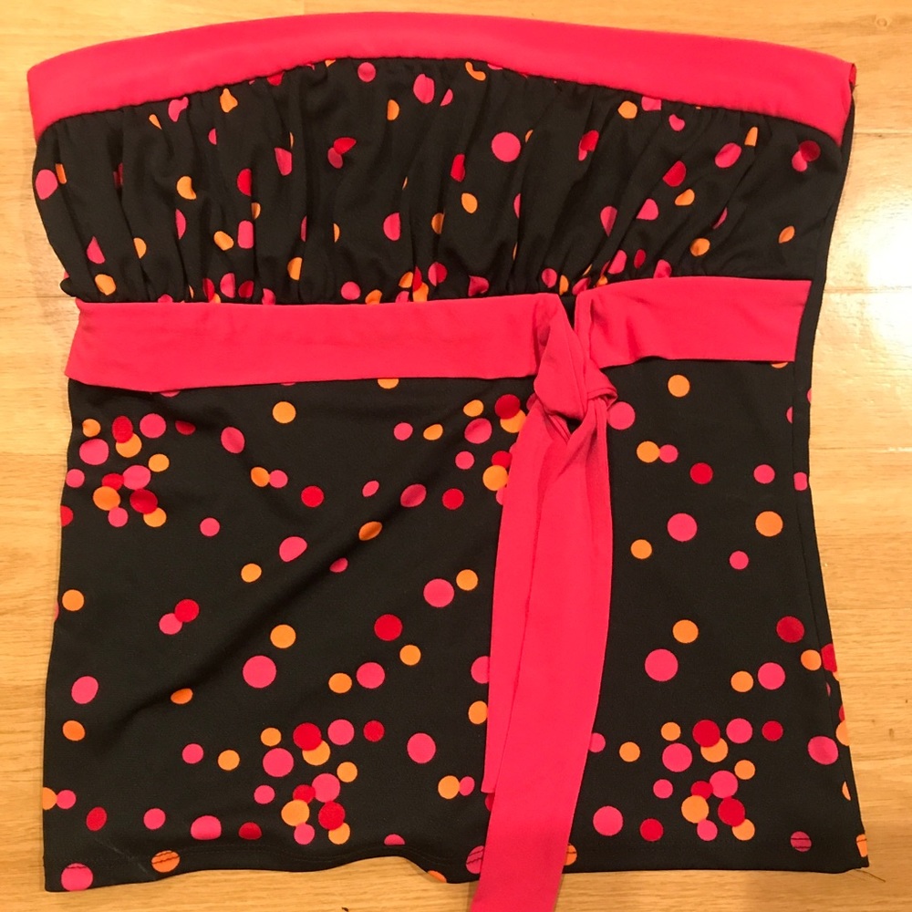 Strapless top super cute!