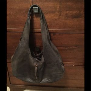 Soft leather distressed free people bag
