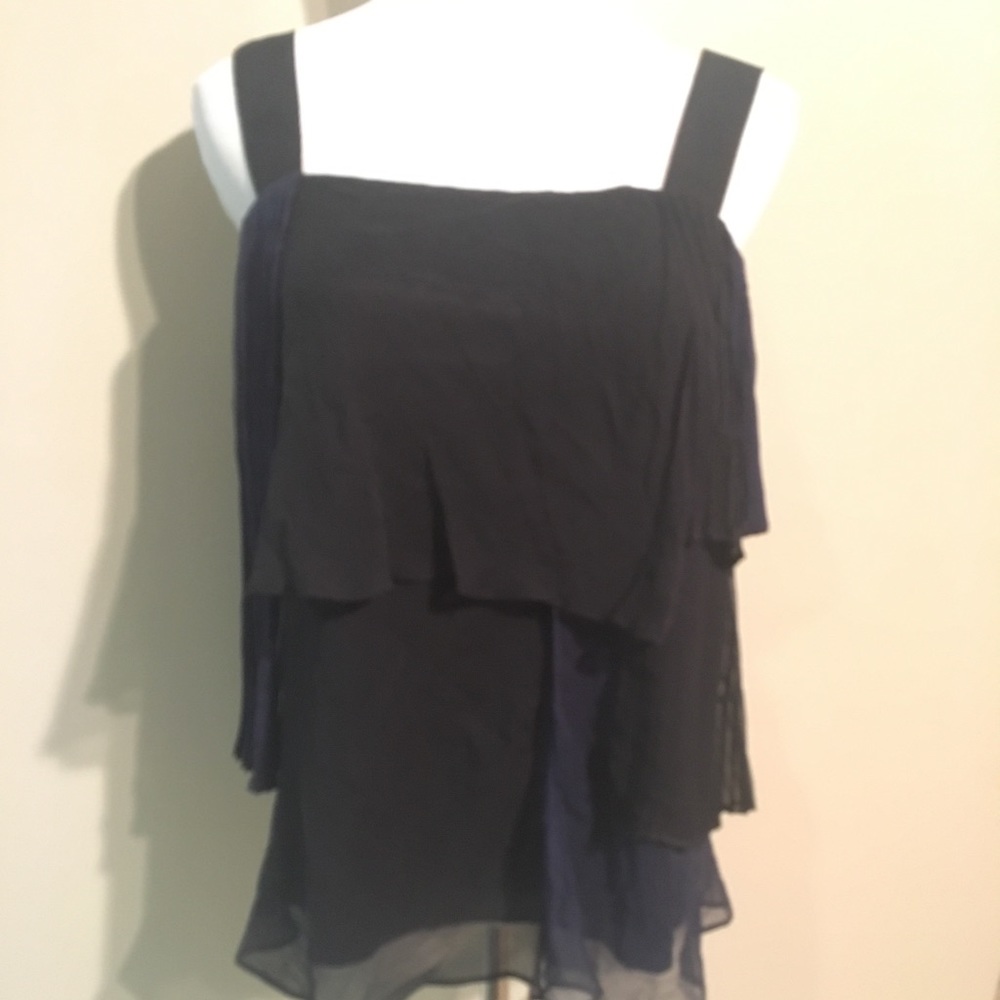 Adam Dress top tank black size 6 new
