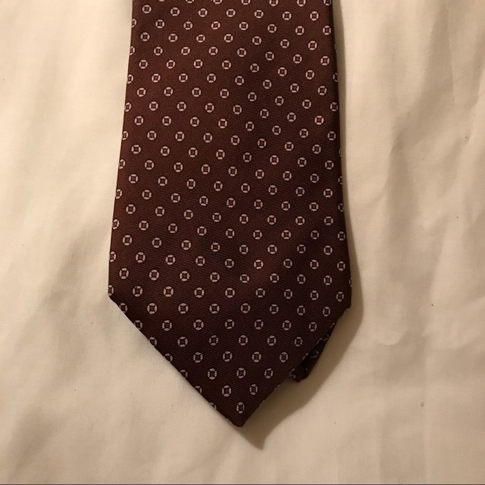 All silk vintage Corniche handmade tie
