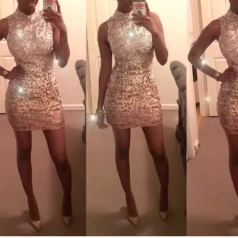 French connections sparkle dress
