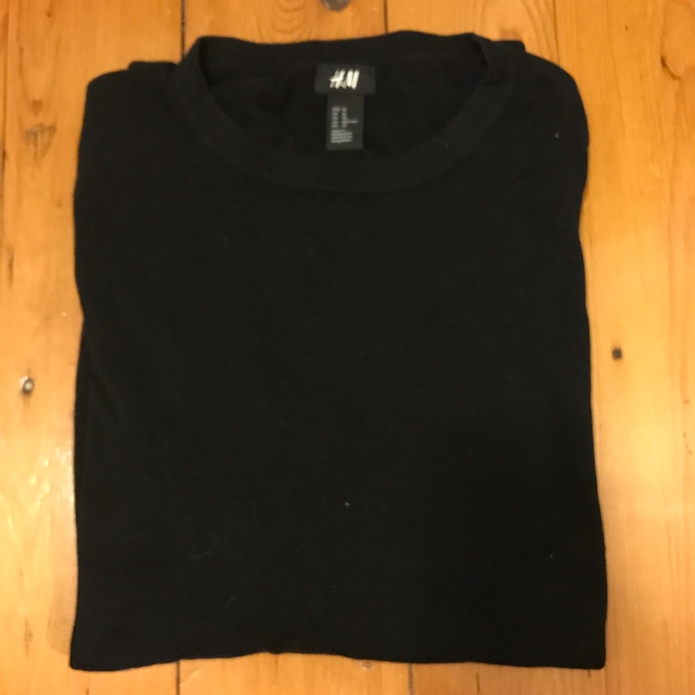 Black men's sweater from H&M