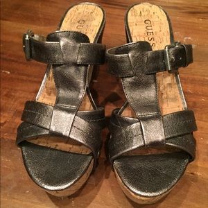 GUESS wedge sandals