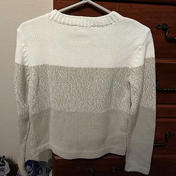 Sweater. Long sleeve. Ombre tan. - Picture 2 of 2