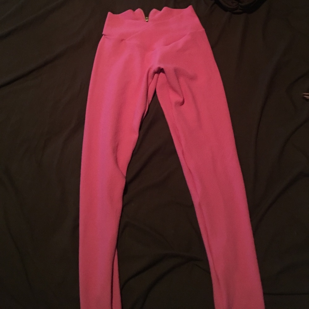 Pink leggings