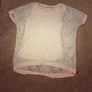 White shirt with tank top under it from Catos