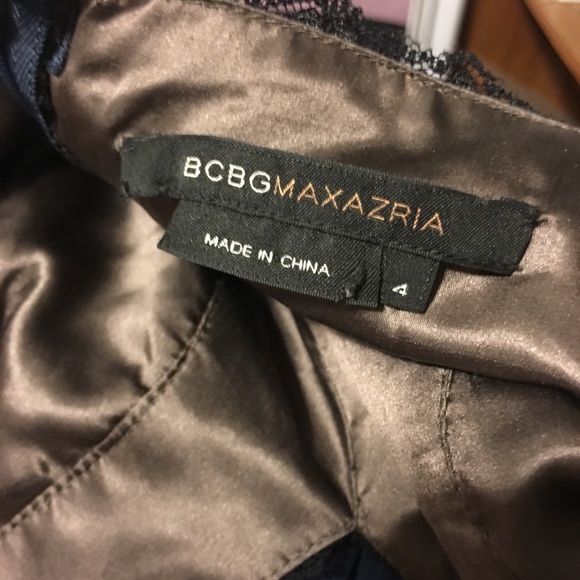 BCBG Max Azaria silk & lace dress - Picture 7 of 8