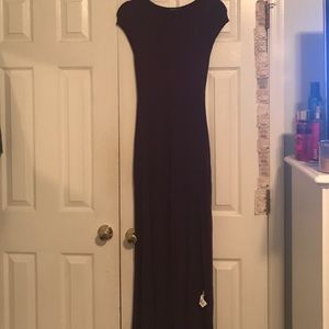 BRAND NEW Boho maroon maxi dress