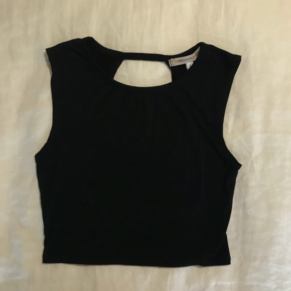 Open Back Crop Top - Picture 3 of 4