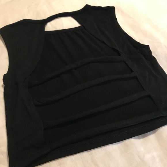 Open Back Crop Top - Picture 4 of 4