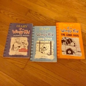 2,6,9 books in the diary of a wimpy kid series