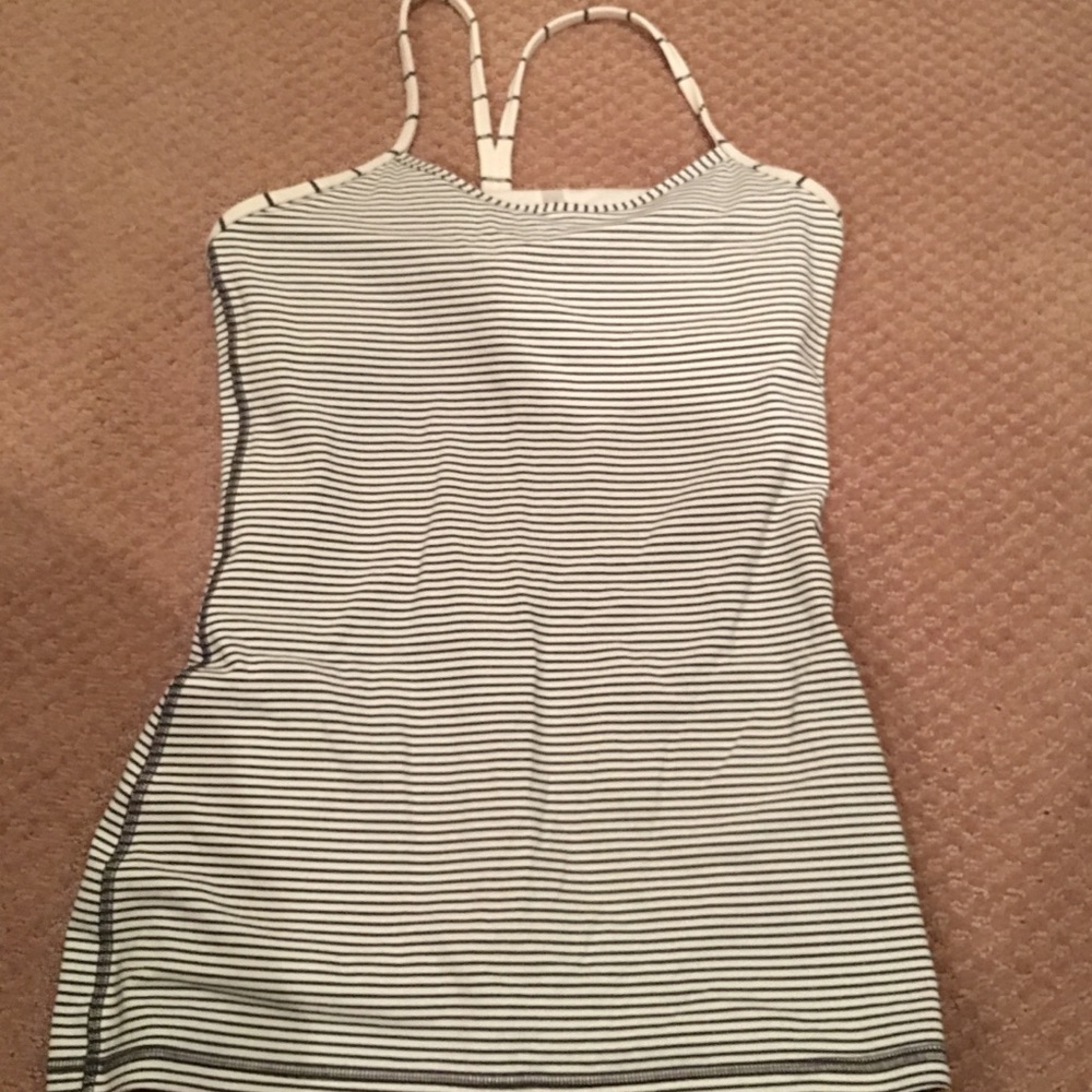 Lululemon striped top.