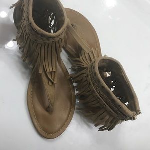 Fringe Sandals