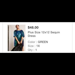 Forever 21 Sequin dress