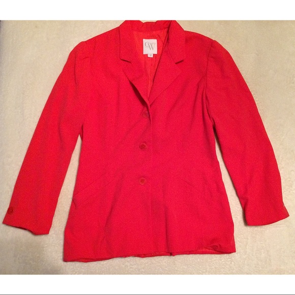 Clifford & Wills sz 10 hot pink blazer EUC - Picture 2 of 4