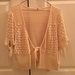 Anthropologie Crop Cardigan
