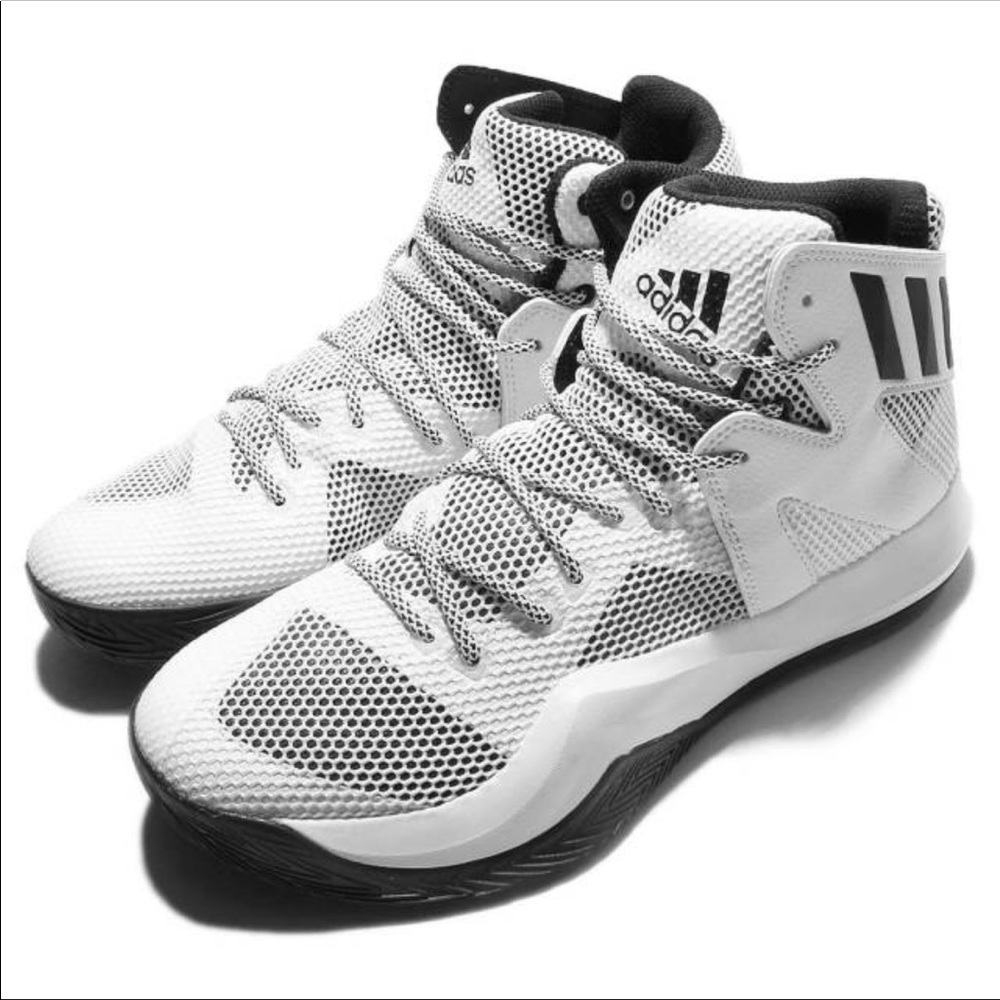 NWT Adidas Crazy Bounce White M - Picture 2 of 7