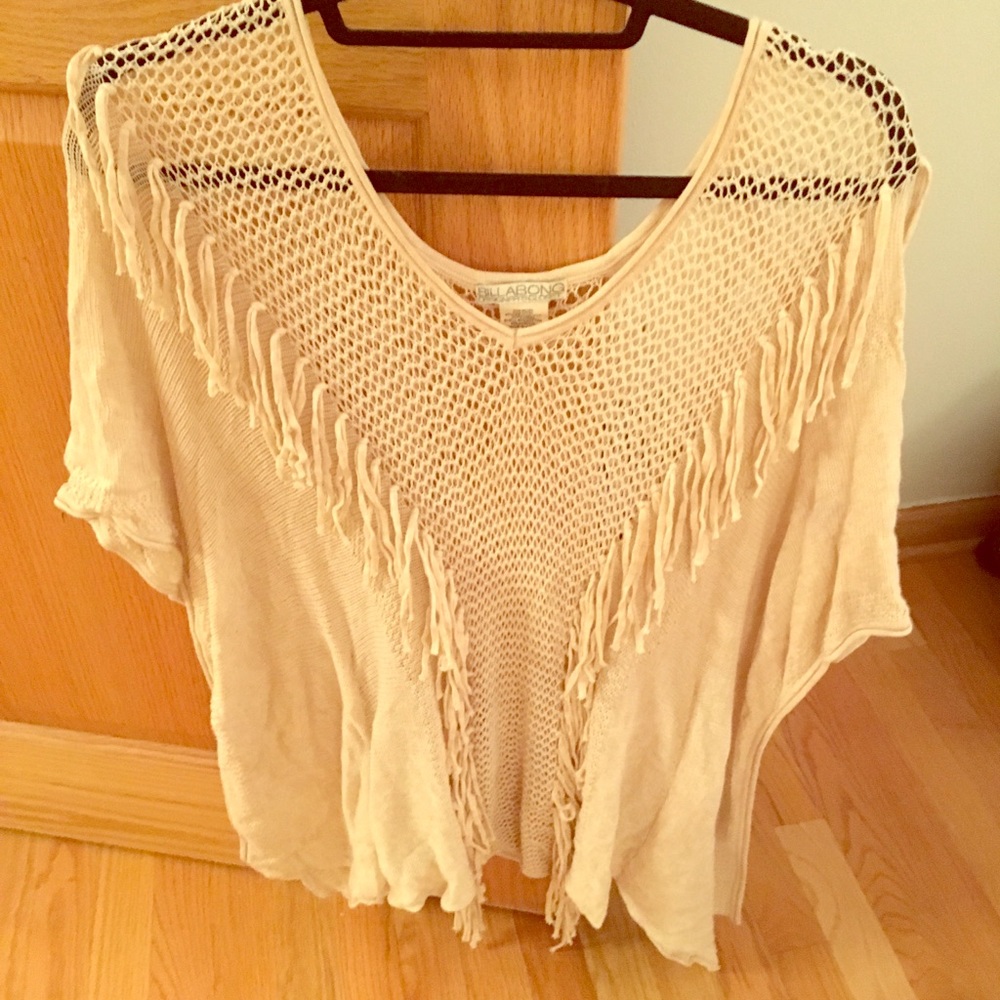 Billabong fringe sweater