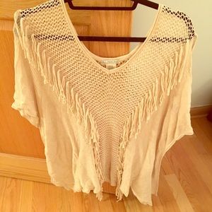 Billabong fringe sweater