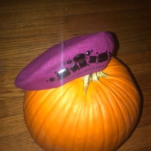 Armani Exchange Magenta Beret