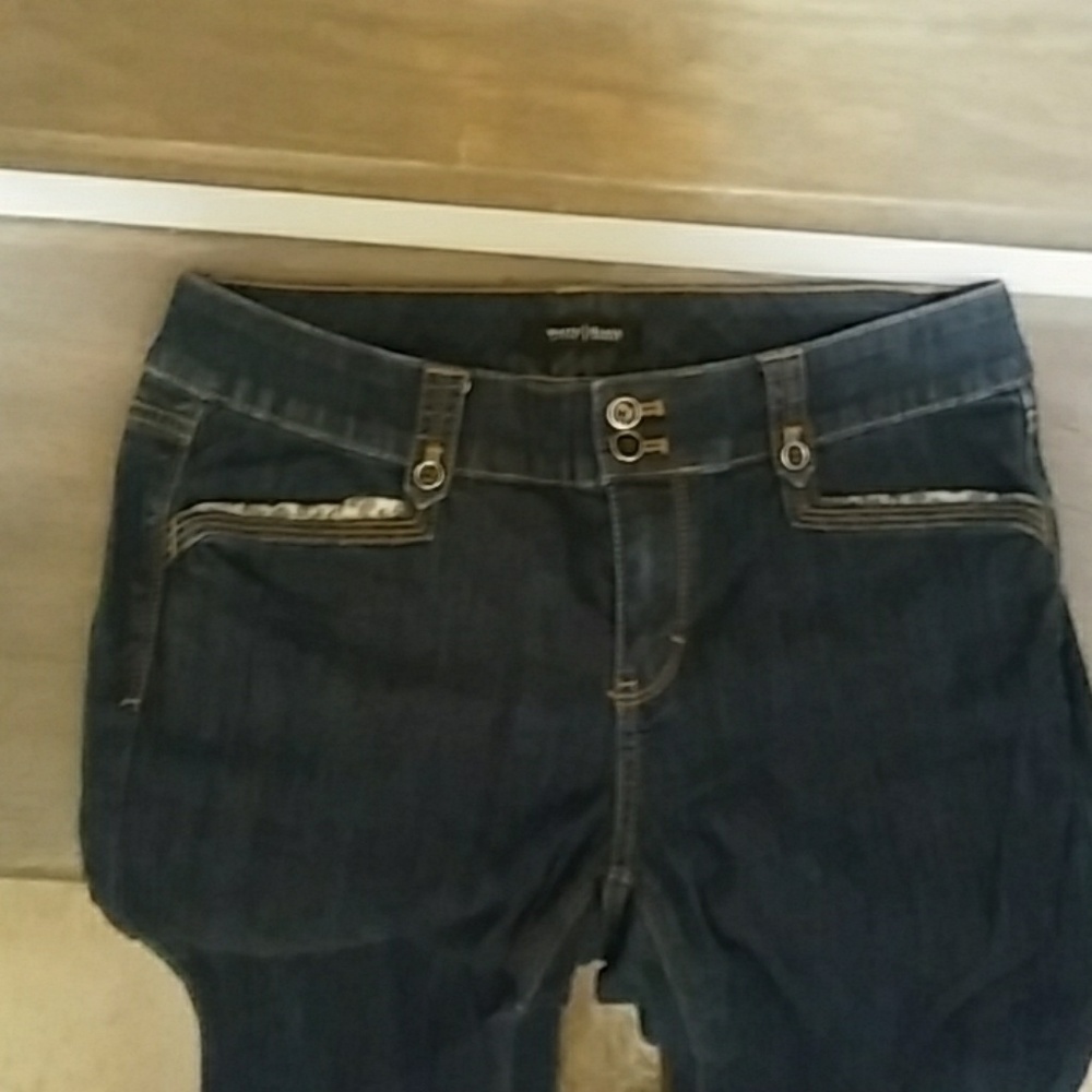 WHBM TROUSER LEG BLANC 6 R