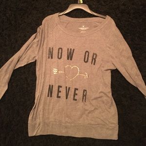 Long sleeve graphic tee