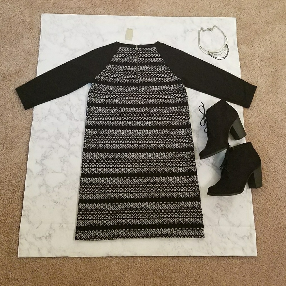 Loft Fair Isle Knit dress - Picture 3 of 8