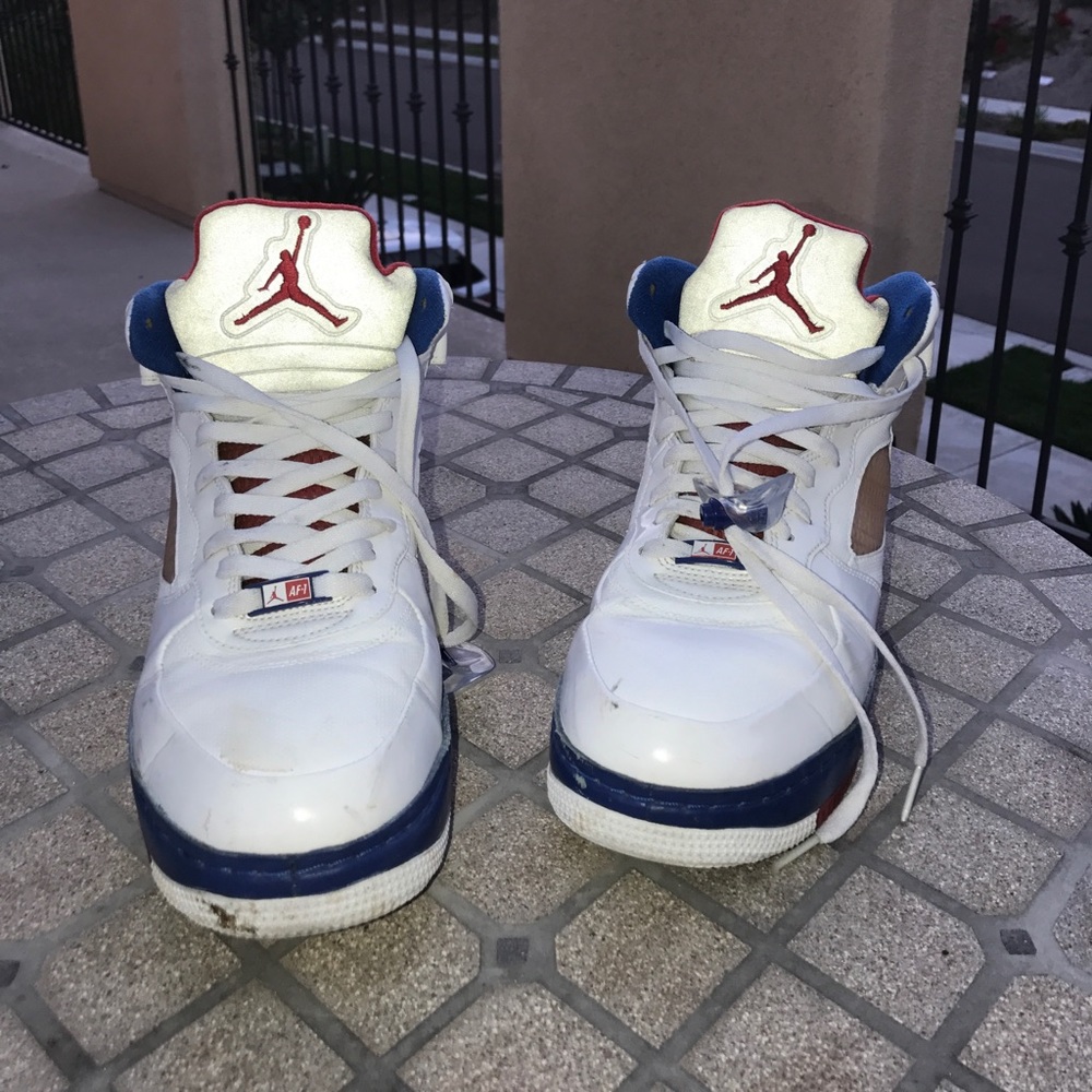 Size 11 Red/White/Blue Jordan's