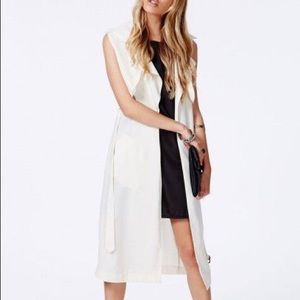 IRIS lightweight off white trench coat