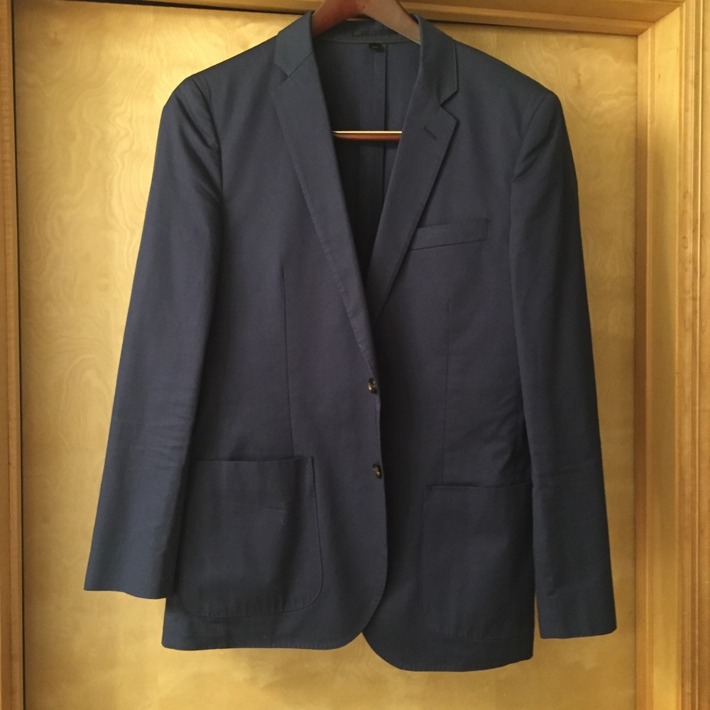 J. Crew Ludlow Navy Blazer 40R