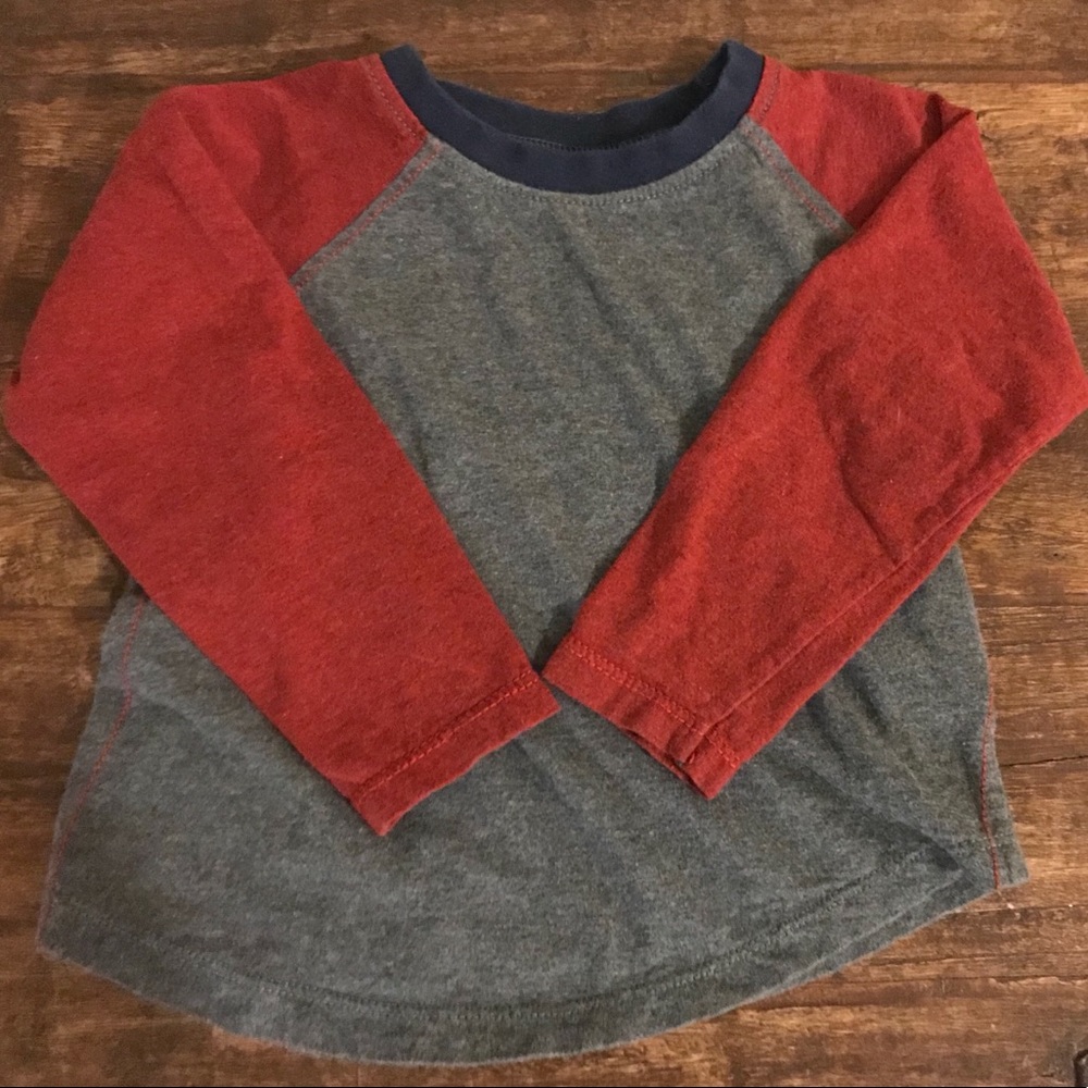 Colored Organics baseball tee