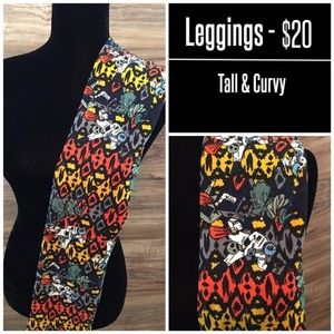 LuLaRoe Halloween Leggings - Tall & Curvey (NWT)