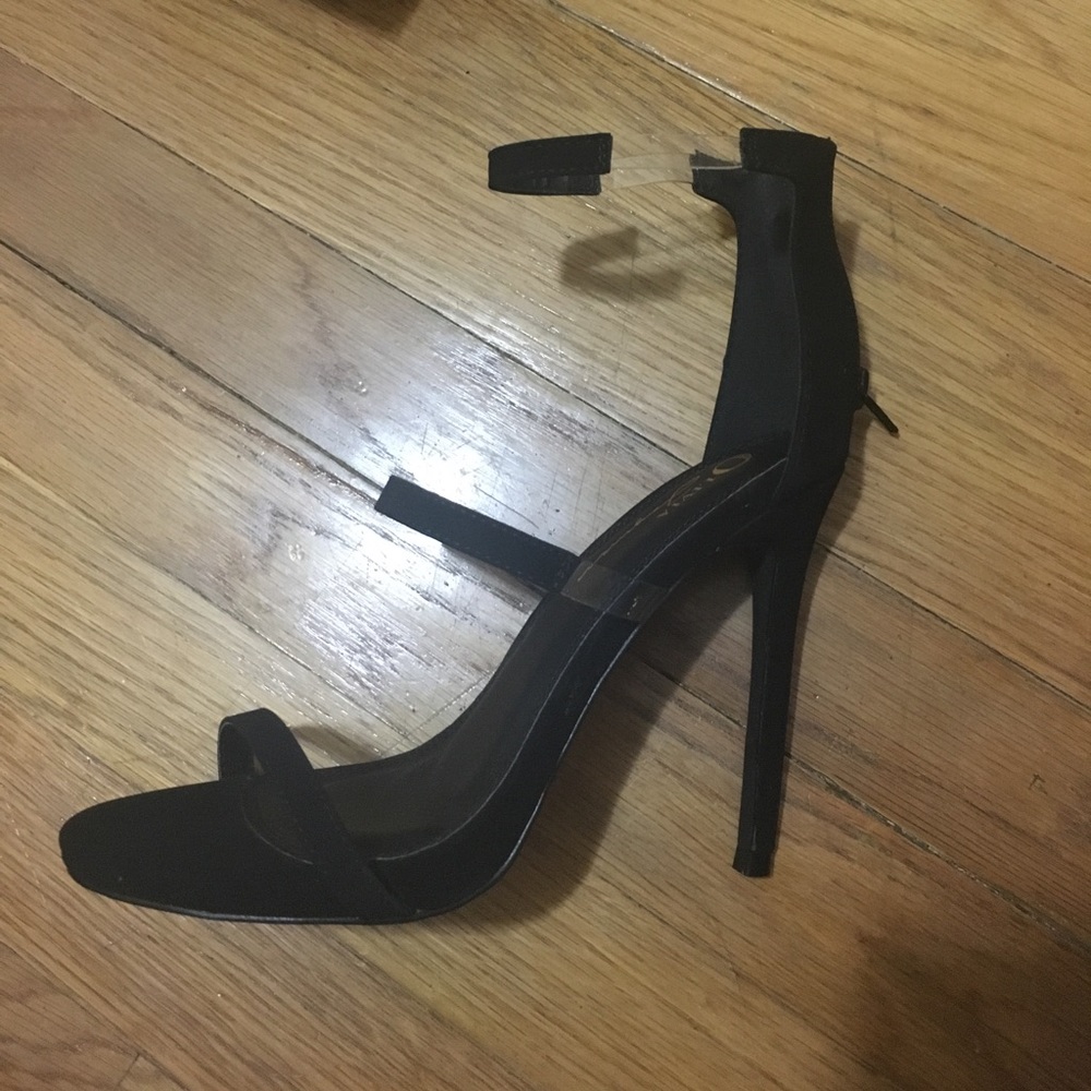 Black heels