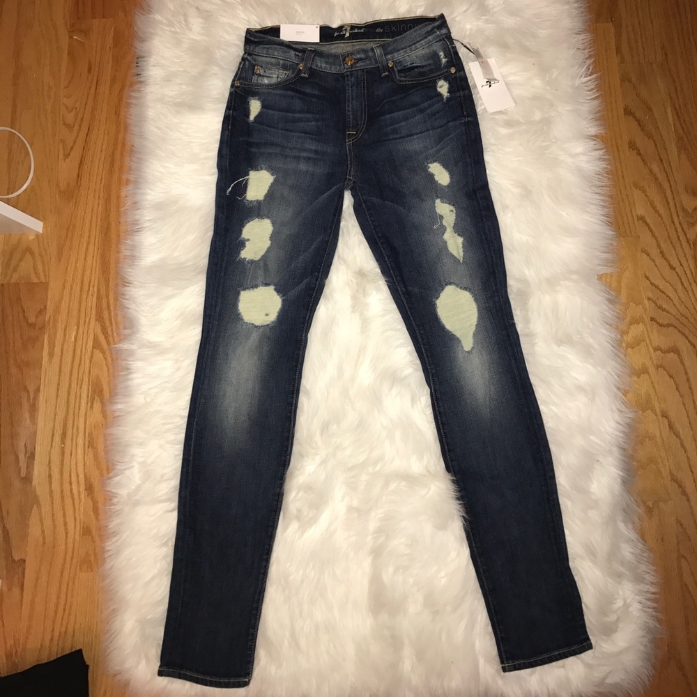 7 For All Mankind Super Skinny Jeans